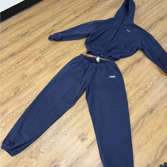 ONER Navy Blue Tracksuit Set - Picture 1 of 4
